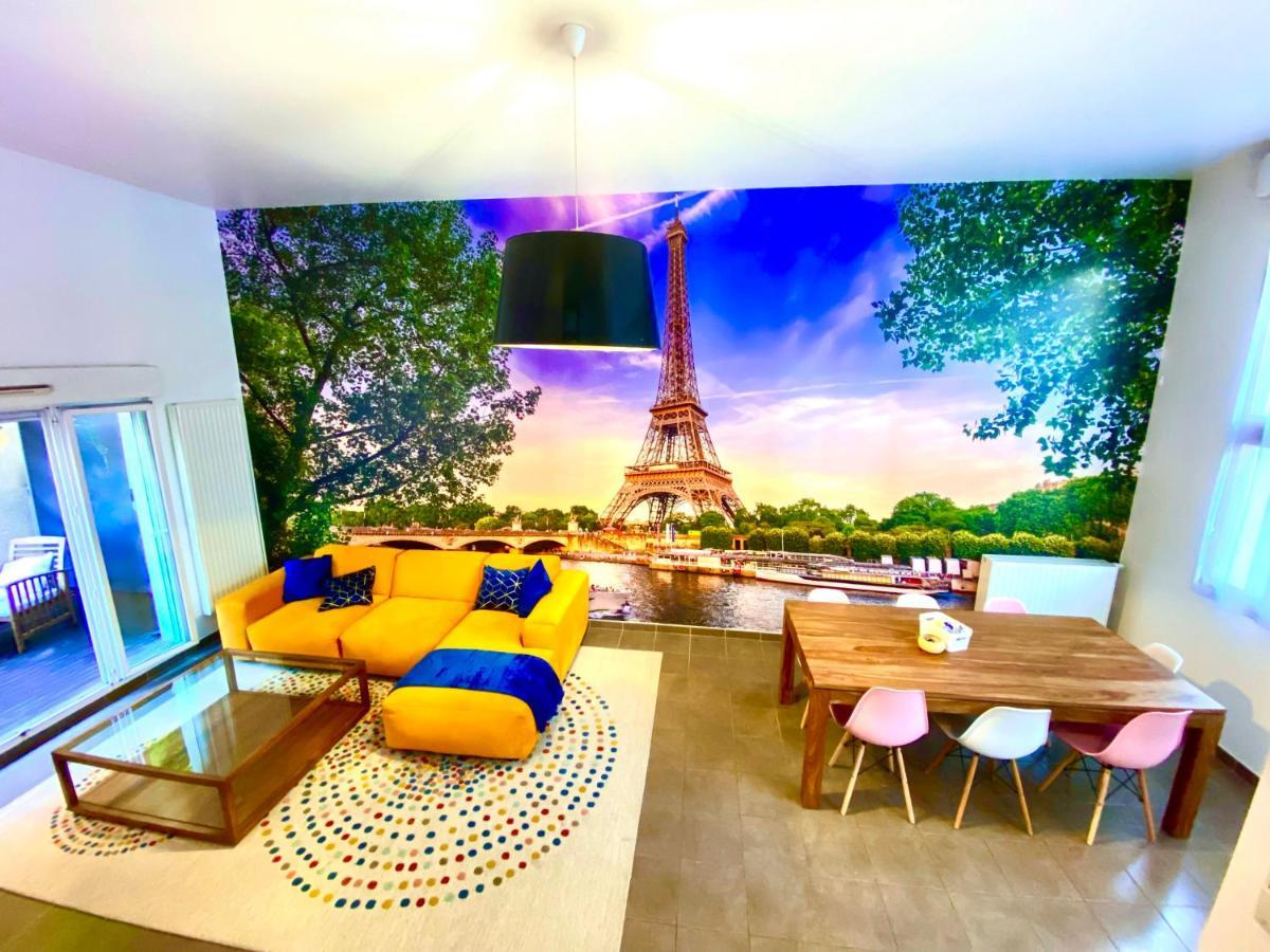 Magnifique Villa Avec Jacuzzi Au Pied Du Stade แซงต์-เดอนี ภายนอก รูปภาพ