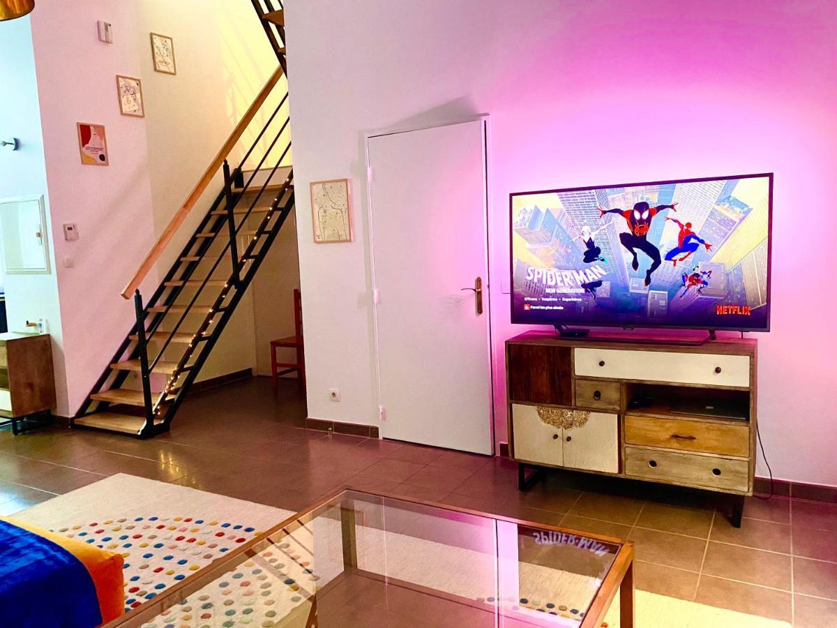 Magnifique Villa Avec Jacuzzi Au Pied Du Stade แซงต์-เดอนี ภายนอก รูปภาพ