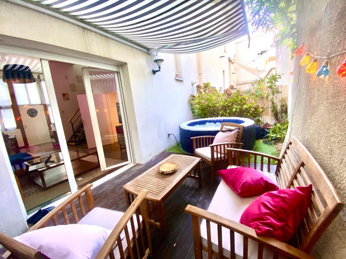 Magnifique Villa Avec Jacuzzi Au Pied Du Stade แซงต์-เดอนี ภายนอก รูปภาพ