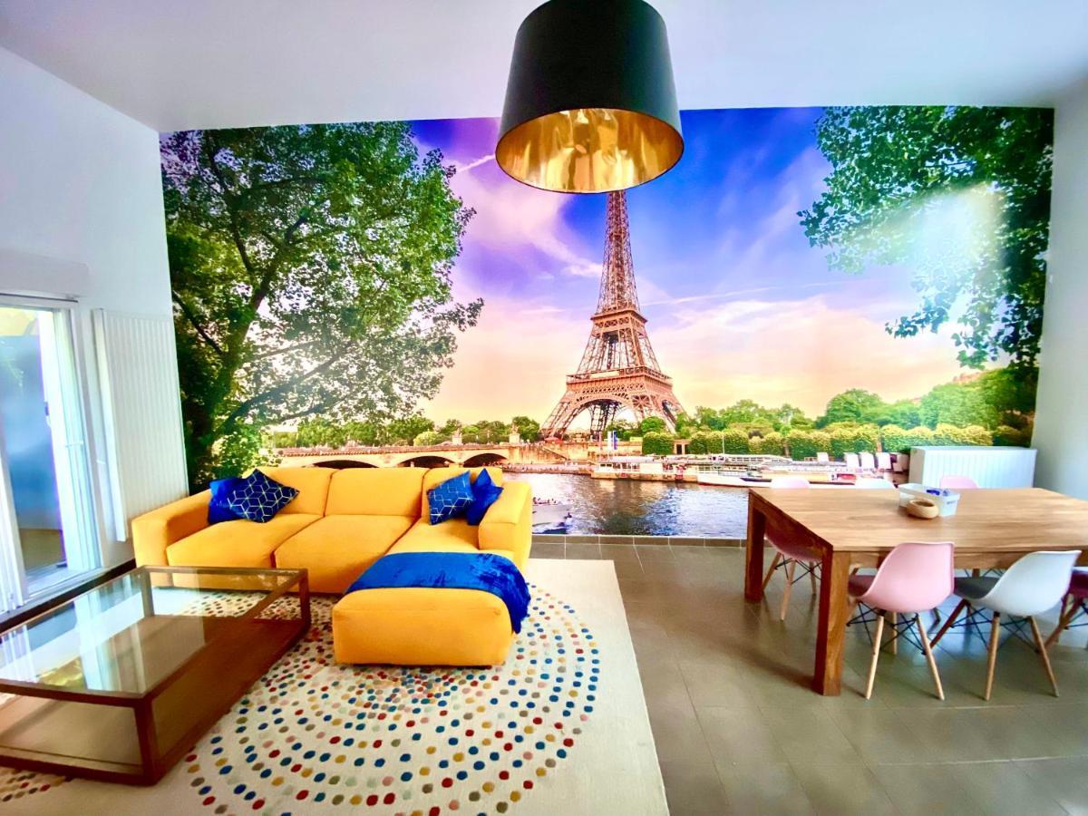 Magnifique Villa Avec Jacuzzi Au Pied Du Stade แซงต์-เดอนี ภายนอก รูปภาพ