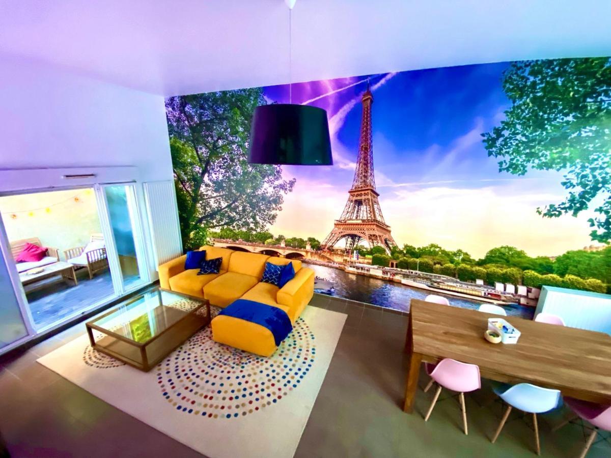 Magnifique Villa Avec Jacuzzi Au Pied Du Stade แซงต์-เดอนี ภายนอก รูปภาพ