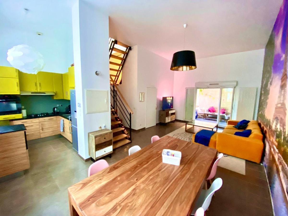Magnifique Villa Avec Jacuzzi Au Pied Du Stade แซงต์-เดอนี ภายนอก รูปภาพ