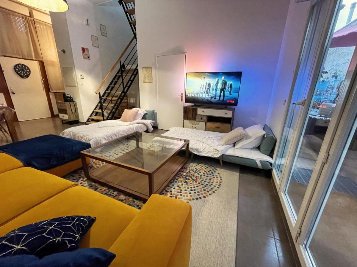 Magnifique Villa Avec Jacuzzi Au Pied Du Stade แซงต์-เดอนี ภายนอก รูปภาพ