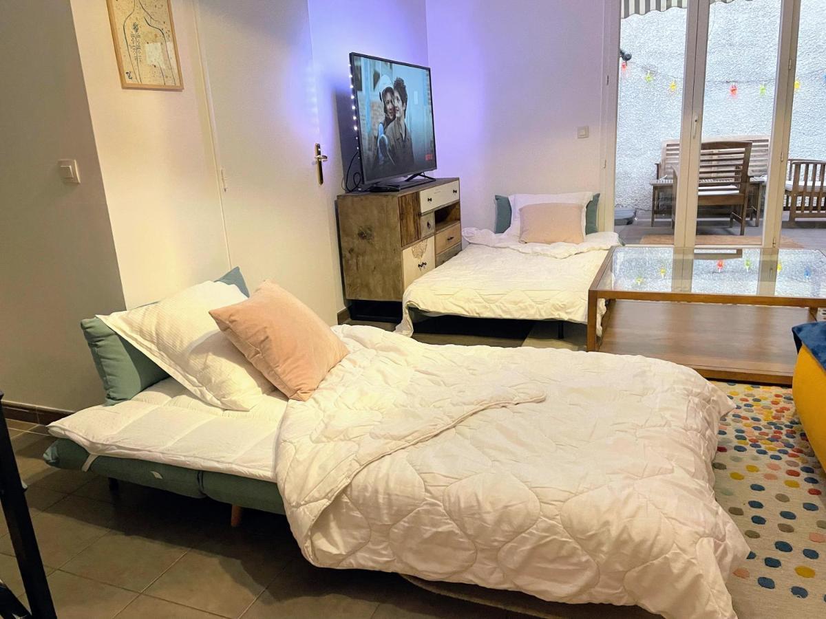 Magnifique Villa Avec Jacuzzi Au Pied Du Stade แซงต์-เดอนี ภายนอก รูปภาพ